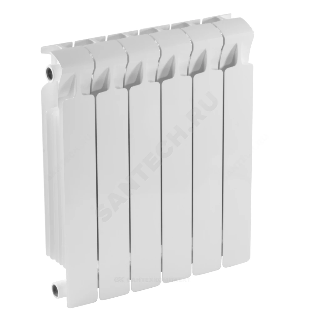 Радиатор биметаллический Monolit 500 12 секций RAL 9016 (белый) RIFAR RM50012