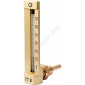 Термометр жидкостной виброустойчивый угловой L=150мм G1/2" 100С ТТ-В-150 150/40 Росма 00000002812