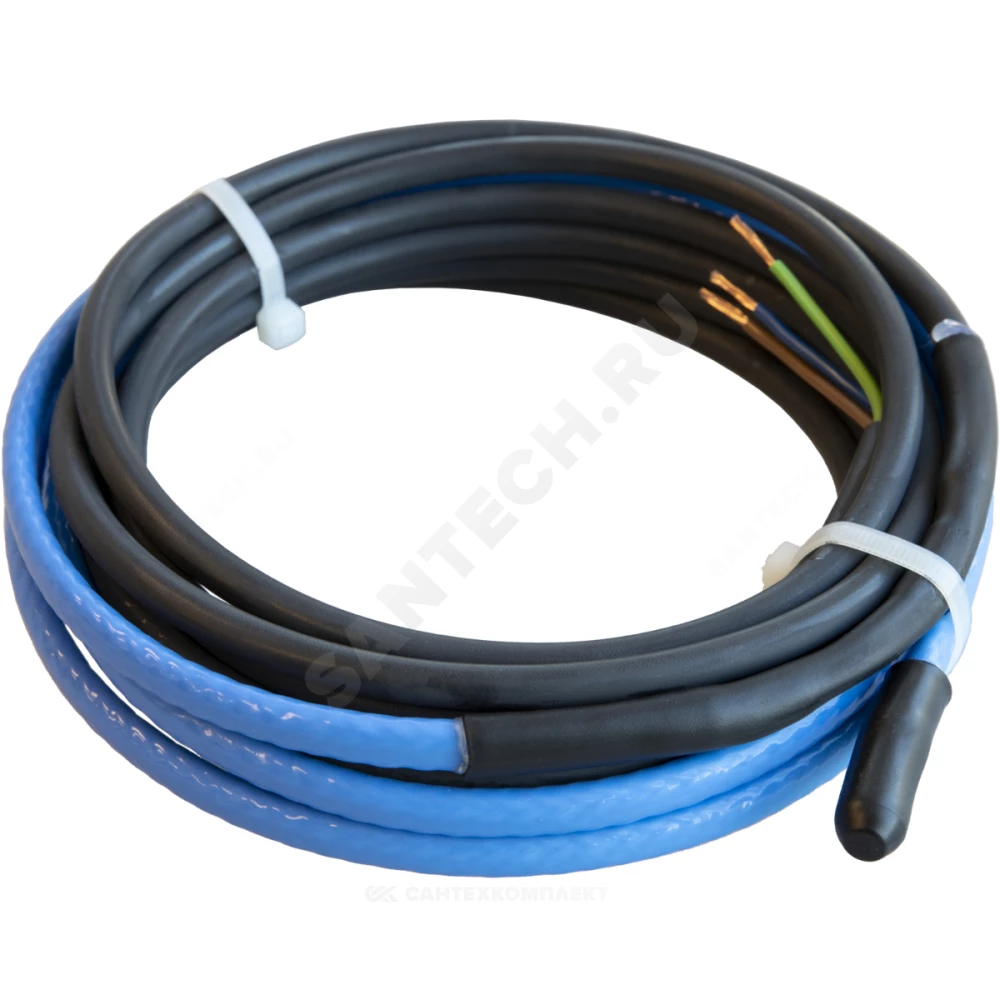 Секция нагревательная кабельная для защиты от замерзания трубопровода Inside DACHA L=6м 60 Вт Freezstop 2267823