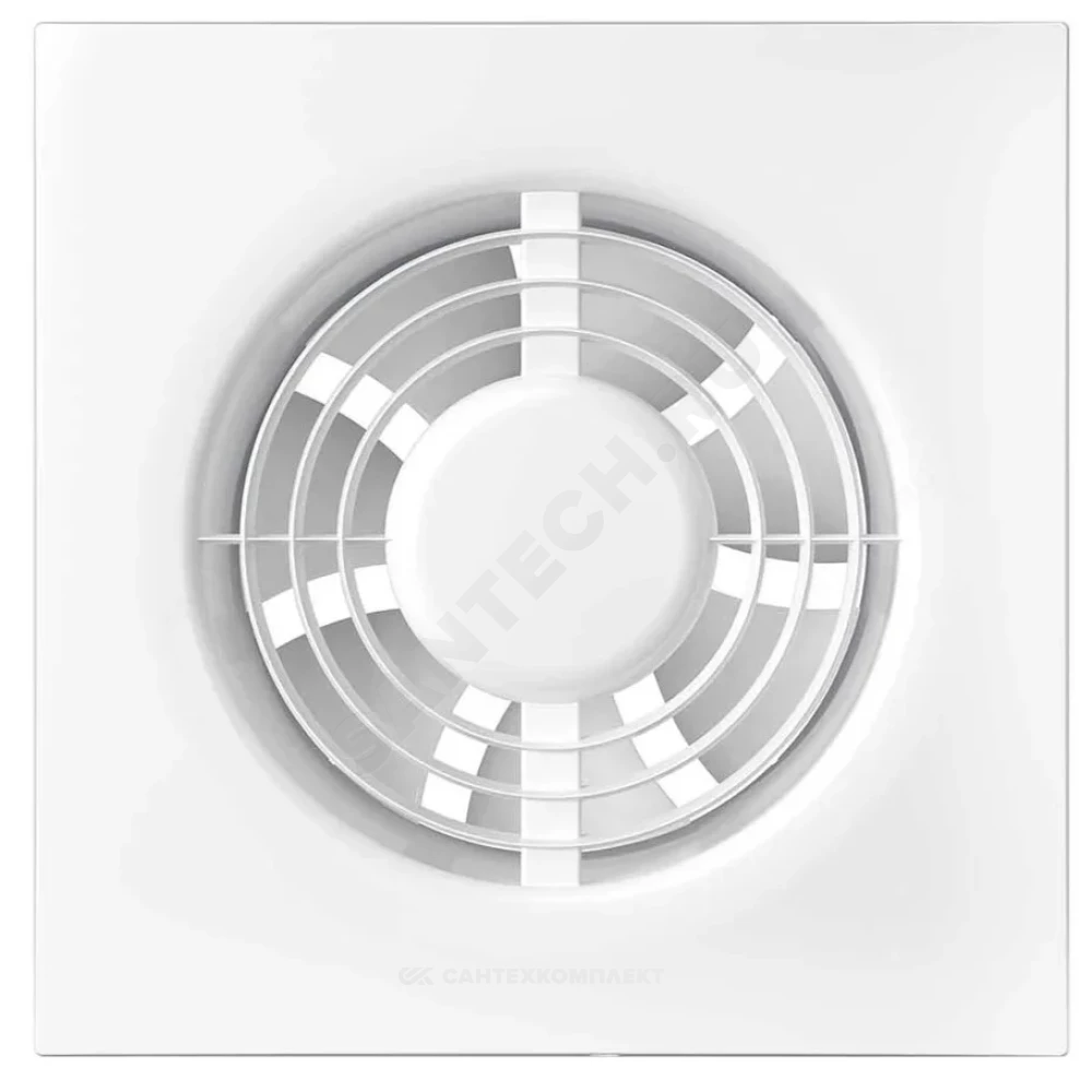 Вентилятор накладной пластик D125 белый AURAMAX D 5