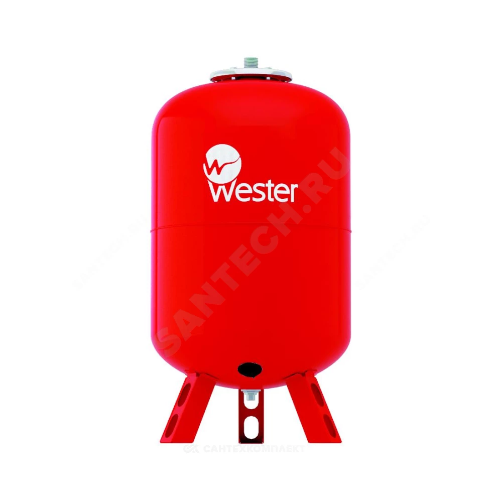 Бак расширительный мембранный для отопления 300 л 10 бар 1 1/4" ВР WRV Wester 0-14-0190