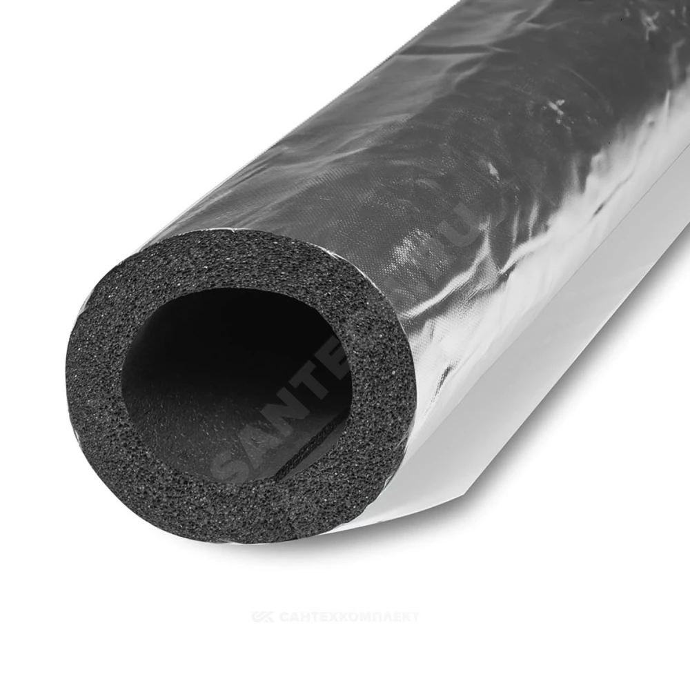 Трубка вспененный каучук SOLAR HT 35/32 L=1м Тмакс=150°C черный с покрытием IC CLAD SR K-flex 32035214324CS