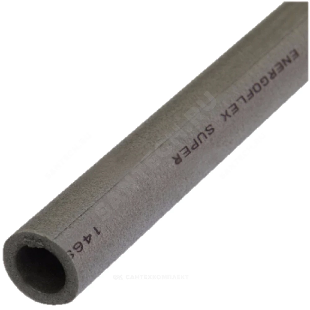 Трубка вспененный полиэтилен SUPER SK 89/13 L=2м Тмакс=95°C самоклеящаяся серый Energoflex EFXT089132SUSK