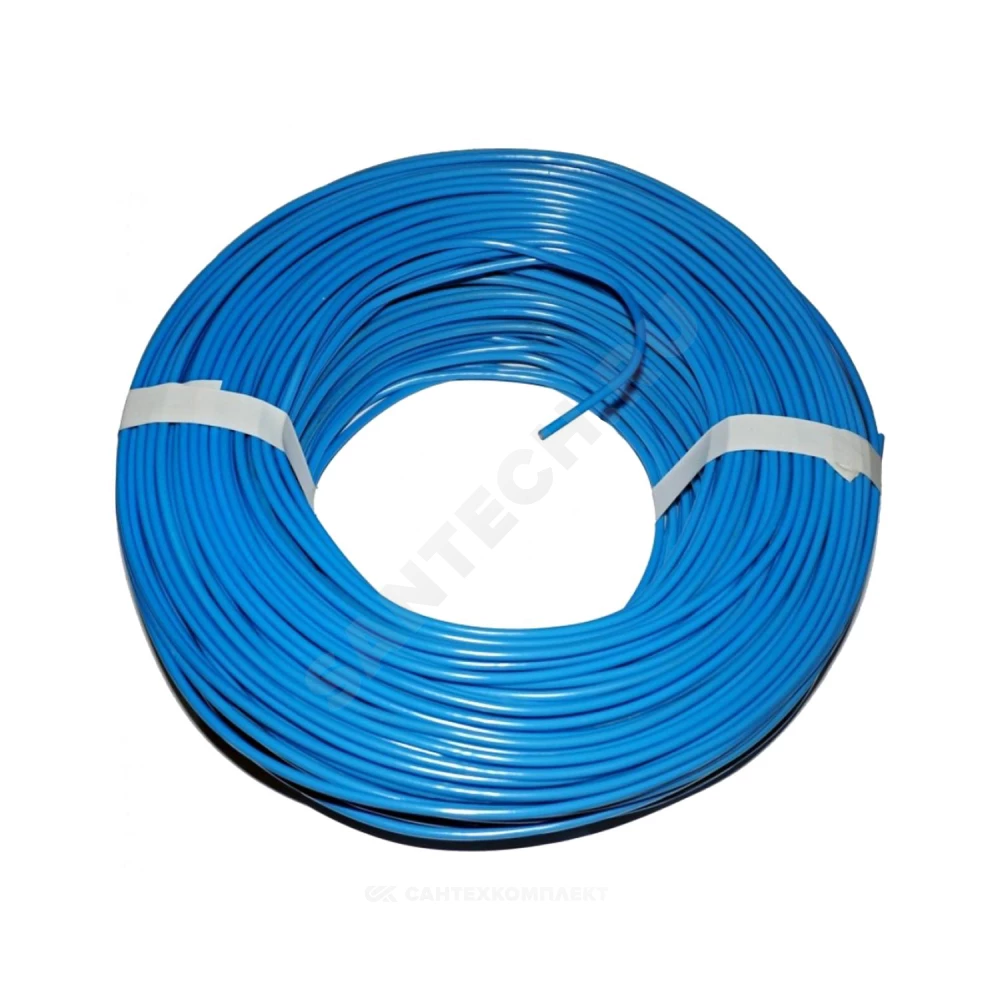 Провод установочный УПс синий 1х1,0 50м Теплолюкс