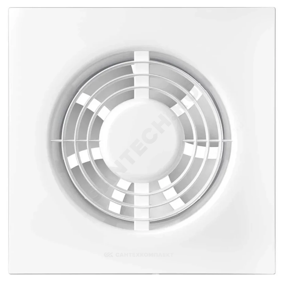 Вентилятор накладной пластик D100 белый AURAMAX D 4