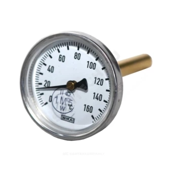 Термометр биметаллический осевой Дк100 L=160мм G1/2" 160С A50.10 Wika 3905950