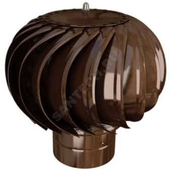 Турбодефлектор D120 коричневый сталь Эра ТД-120