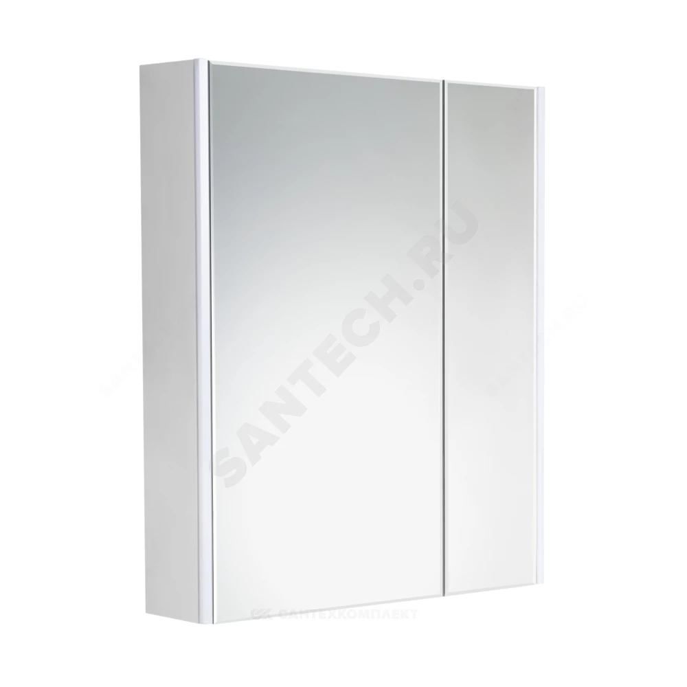 Шкаф зеркальный Ronda 60 белый матовый/бетон Roca ZRU9303007