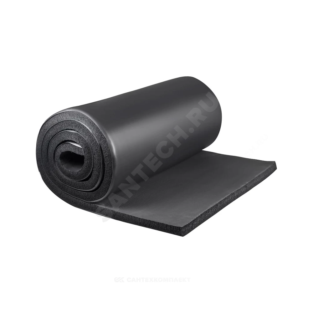 Рулон вспененный каучук ST 32/1,0-6 Тмакс=110°C черный с покрытием IN CLAD black K-flex 80032210103IB