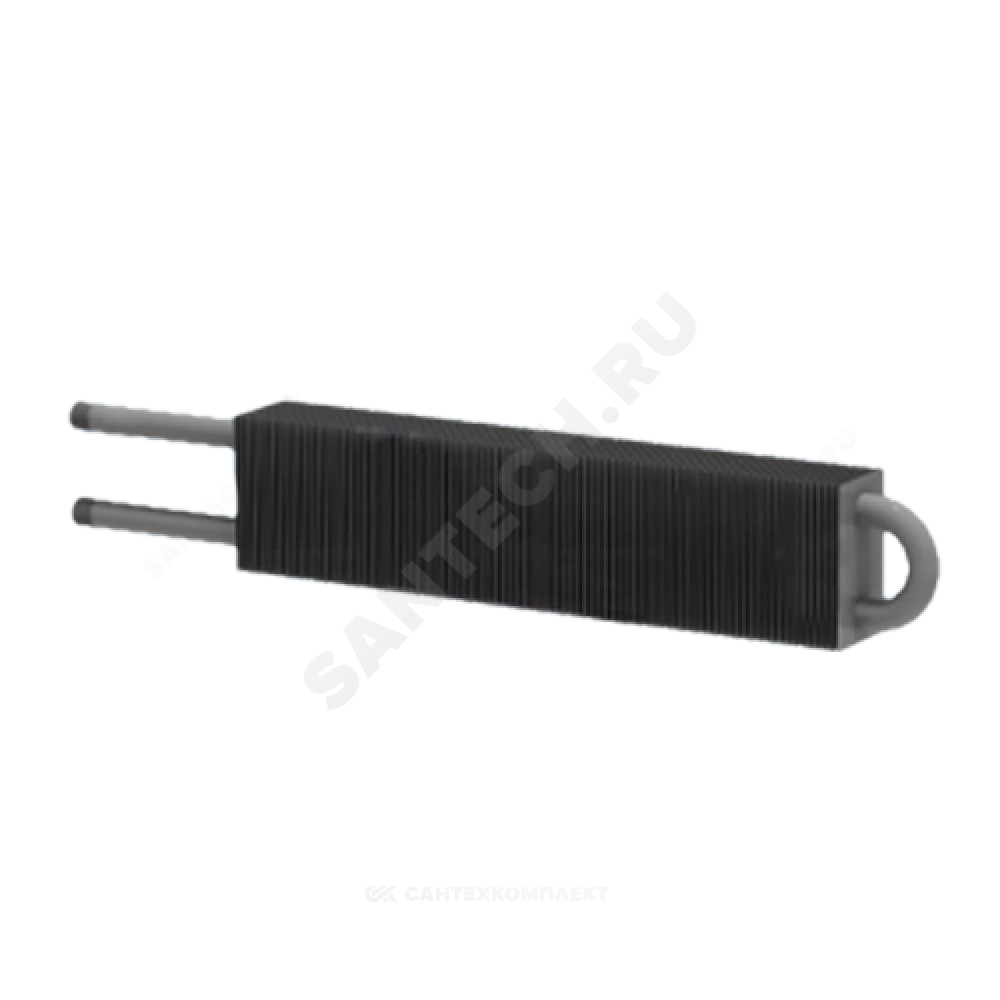 Теплопакет конвектора концевой ниж/п под кран (угл) ICMA 82803AE06 с воздухоотводчиком КлМ 1,966кВт НР 3/4" УТ Универсал ТБ НП КСК 20 (малой глубины) ТЗПО