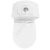 Унитаз-компакт косой выпуск нижний подвод 2/реж слив кнопка с сиденьем термопласт микролифт белый Classic Basic Sanita Luxe WC.CC/Classic/2-TM/WHT.G/S1