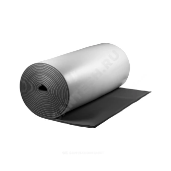 Рулон вспененный каучук ST 25/1,0-8 Тмакс=110°C черный с покрытием IN CLAD grey K-flex 80025210103IG