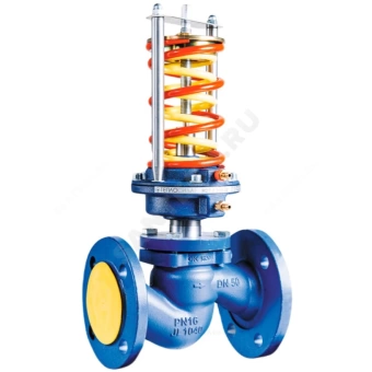 Регулятор давления после себя чугун RDT-P Ду 100 Ру16 фл Рп0.08-0.9 Kvs=63м3/ч Теплосила RDT-P-0.1-100-63