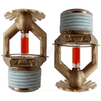 Ороситель спринклерный водяной специальный СBS0-РУо0,30-R1/2/Р141.В3-СВУ-К57М R1/2 универсальный Тср=141 оС с резьбовым герметиком Спецавтоматика 20524